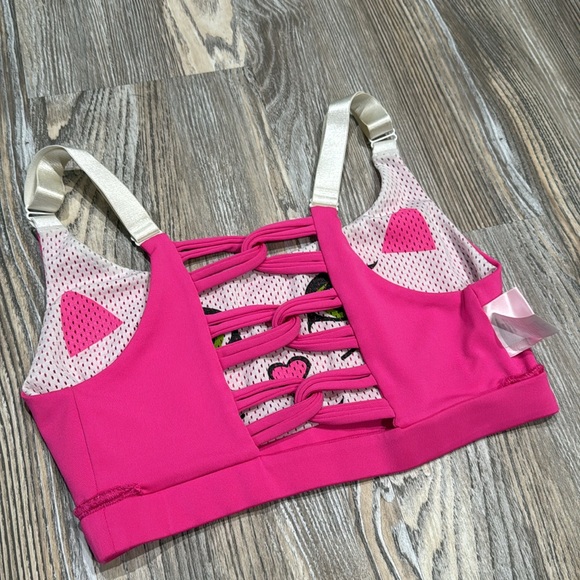 EUC Rare Discontinued Bombshell Sportswear Kitty Sports Bra Size M - Picture 13 of 14